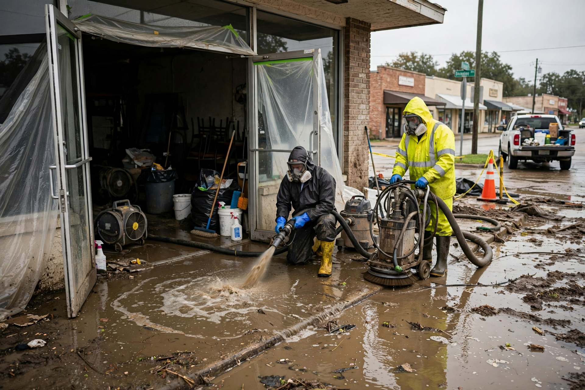 Commercial Sewage Floods: Health Code Compliance & Safe Business Reopening