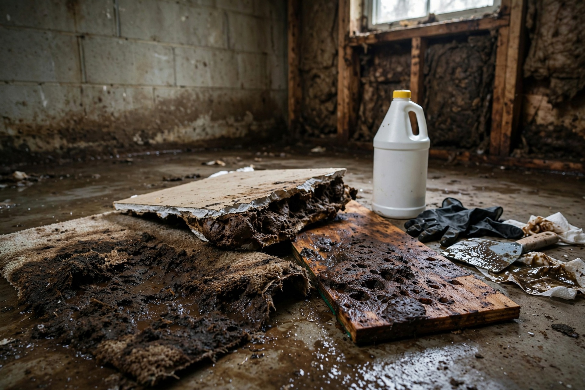 Why Household Bleach Won't Sanitize Porous Materials After a Sewage Spill
