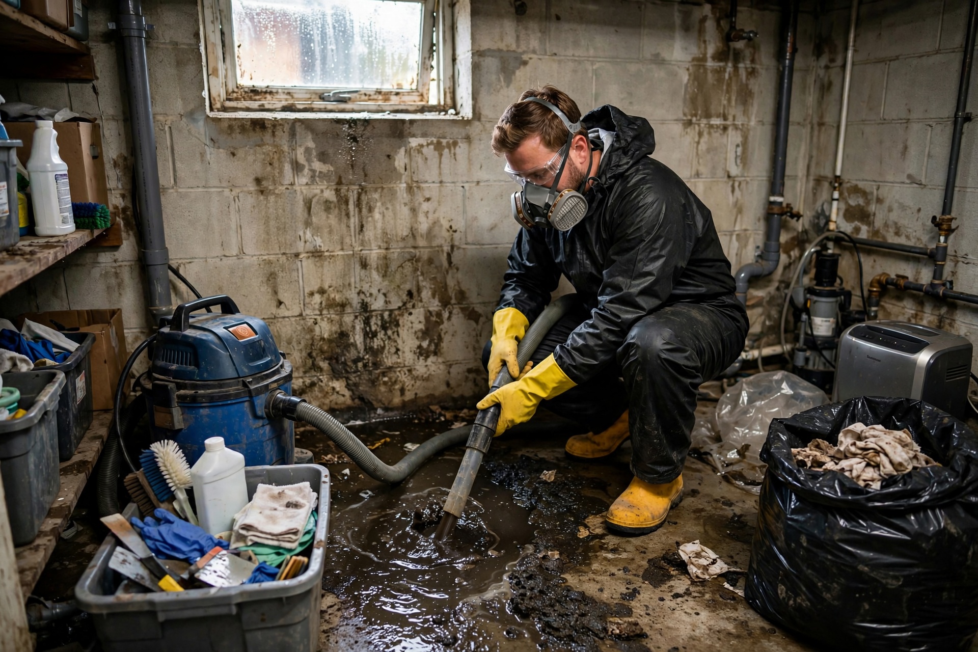 sewage cleanup in Frost Farms